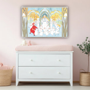 Vintage Illustration by Sibylle Von Olfers Poster