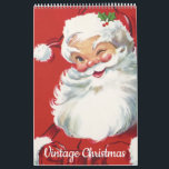 Vintage Illustration Christmas Santa Claus Calendar<br><div class="desc">12 month vintage illustration Christmas calendar featuring 13 different Christmas Santa Claus Scenes!  For everyone who wants to enjoy the magic of Christmas every month! A blend of vintage,  retro and Victorian era Santa Claus and Old Saint Nicholas!</div>