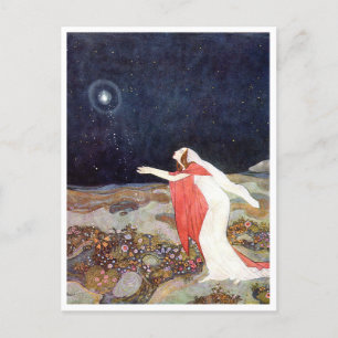 Vintage Illustration Edmund Dulac Postcard