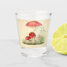 Vintage illustration of a mushroom