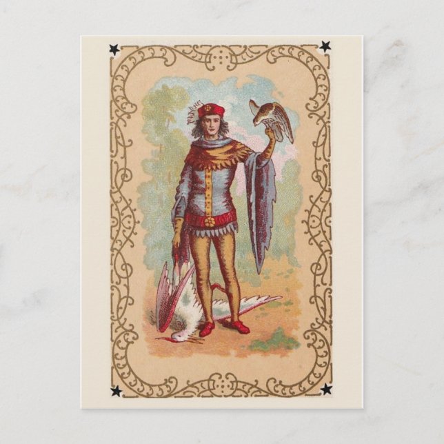 Vintage Illustration Postcard (Front)