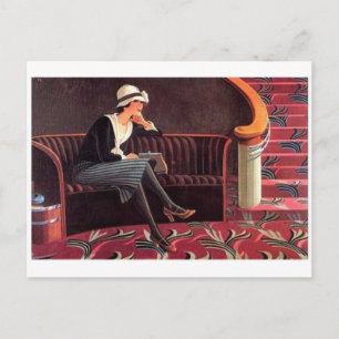 Vintage Illustration Postcard