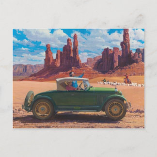 Vintage Illustration Postcard