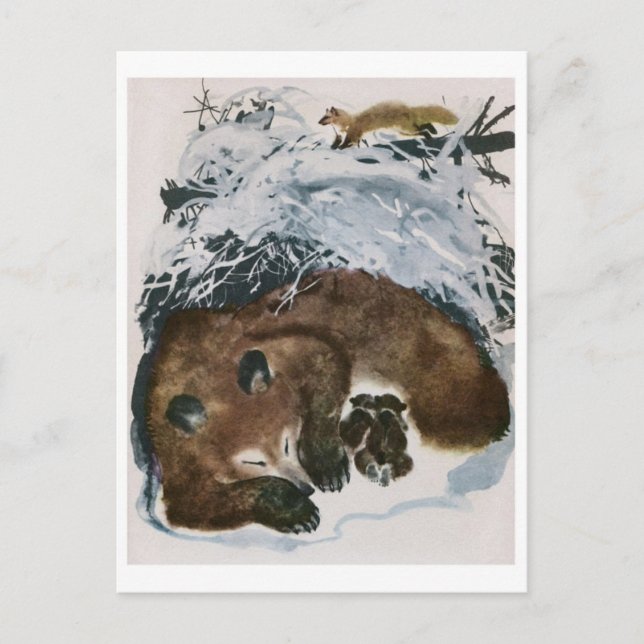 Vintage Illustration Postcard (Front)