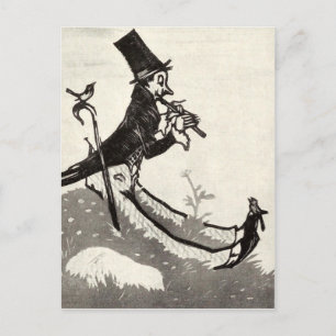 Vintage Illustration Postcard