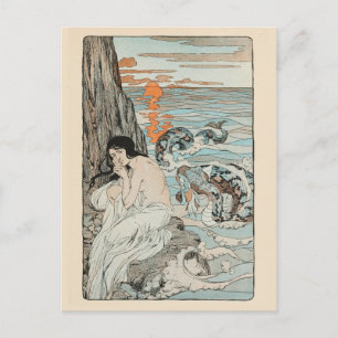 Vintage Illustration Postcard