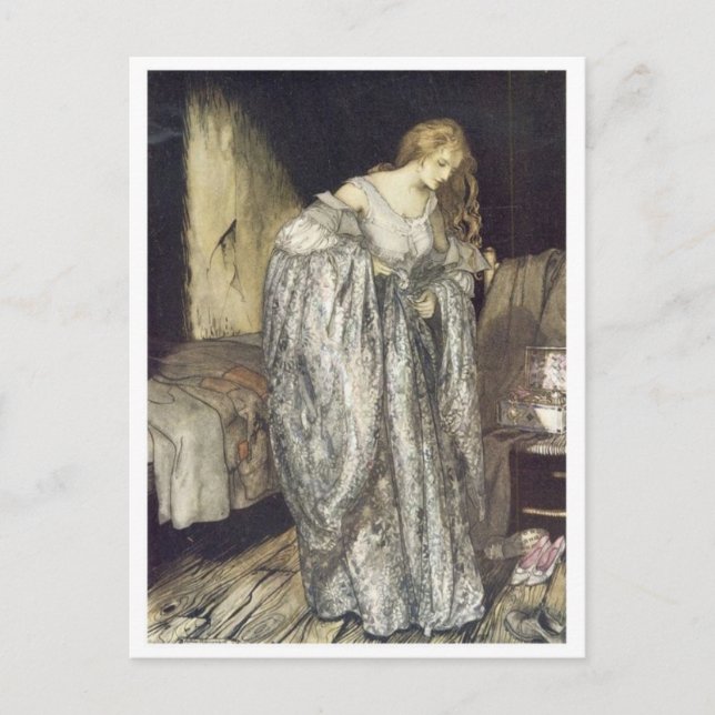 Vintage Illustration Postcard (Front)