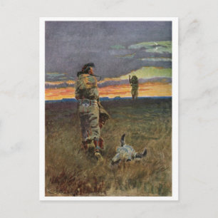 Vintage Illustration Postcard