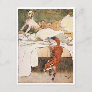 Vintage Illustration Postcard