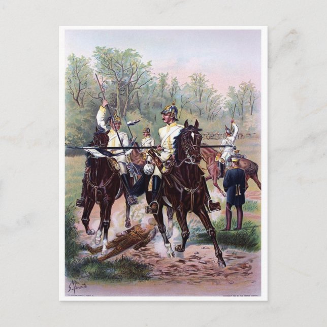 Vintage Illustration Postcard (Front)