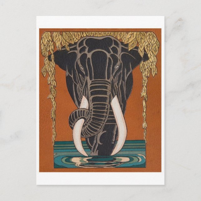 Vintage Illustration Postcard (Front)