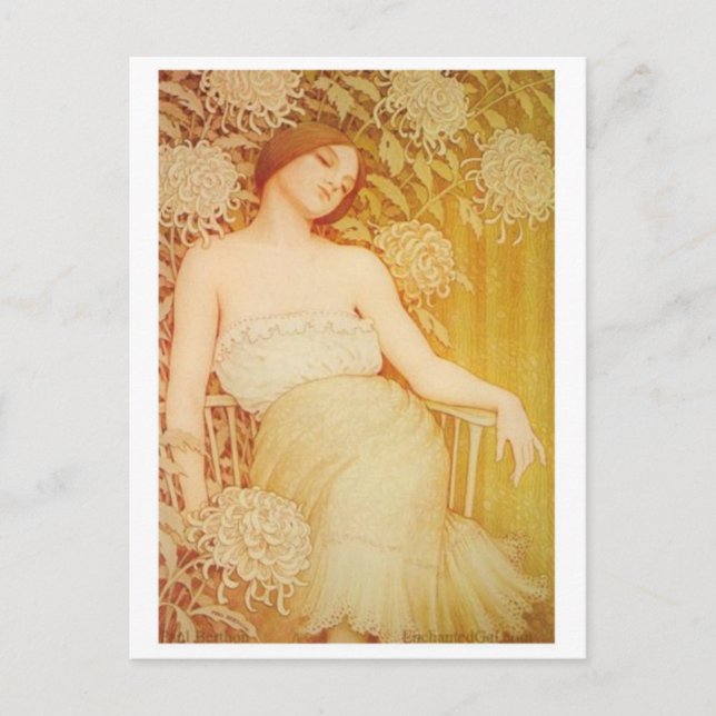 Vintage Illustration Postcard (Front)