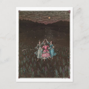 Vintage Illustration Postcard