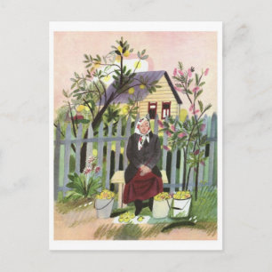 Vintage Illustration Postcard