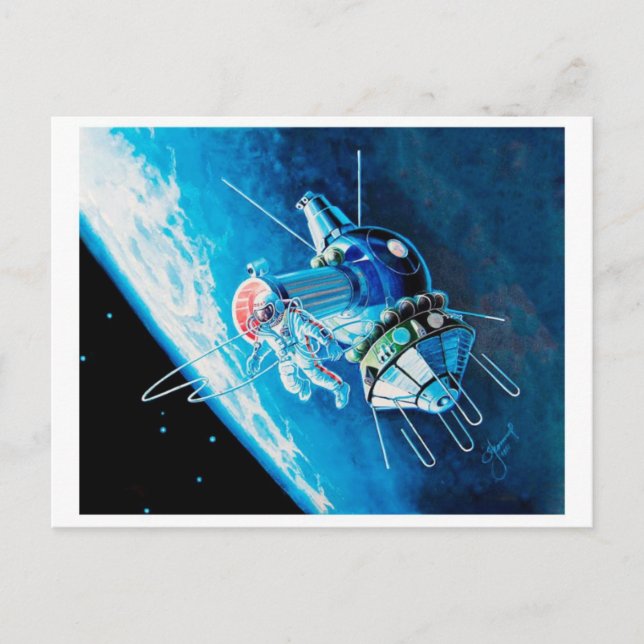 Vintage Illustration Postcard (Front)