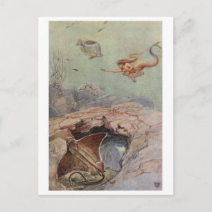 Vintage Illustration Postcard