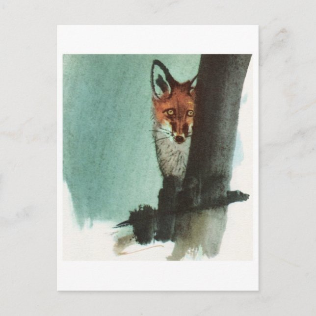 Vintage Illustration Postcard (Front)