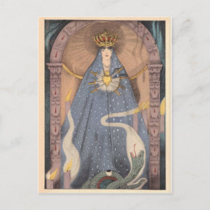 Vintage Illustration Postcard