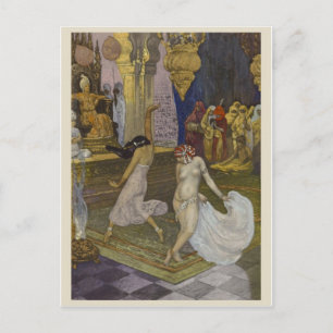 Vintage Illustration Postcard