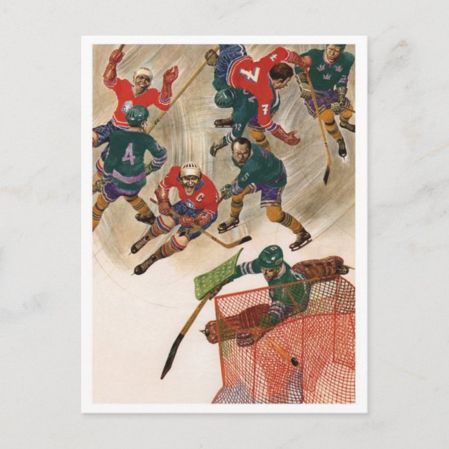 Vintage Illustration Postcard (Front)