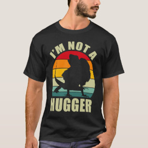 Vintage Im Not A Hugger Horned Lizard T-Shirt