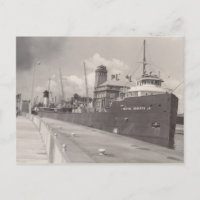 Vintage Im Percival Roberts Jr. Ore Boat Freighter