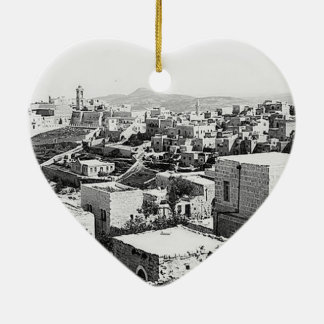 Vintage images of Bethlehem Ceramic Tree Decoration