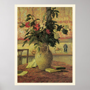 Vintage Impressionism Bouquet of Flowers by Maufra Poster