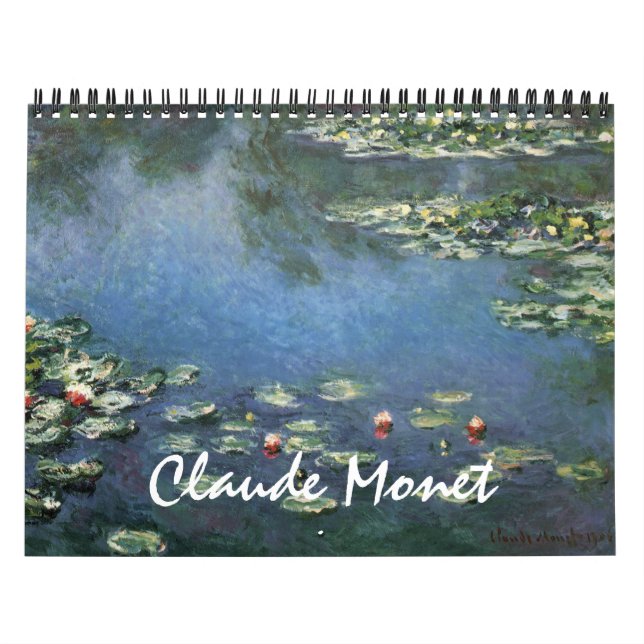 Vintage Impressionism Fine Art by Claude Monet Calendar (Cover)