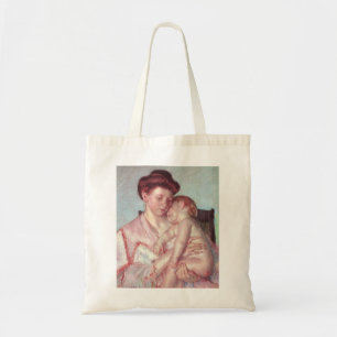 Vintage Impressionism, Sleepy Baby by Mary Cassatt Tote Bag