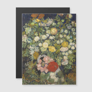 Vintage Impressionist Floral Bouquet Van Gogh