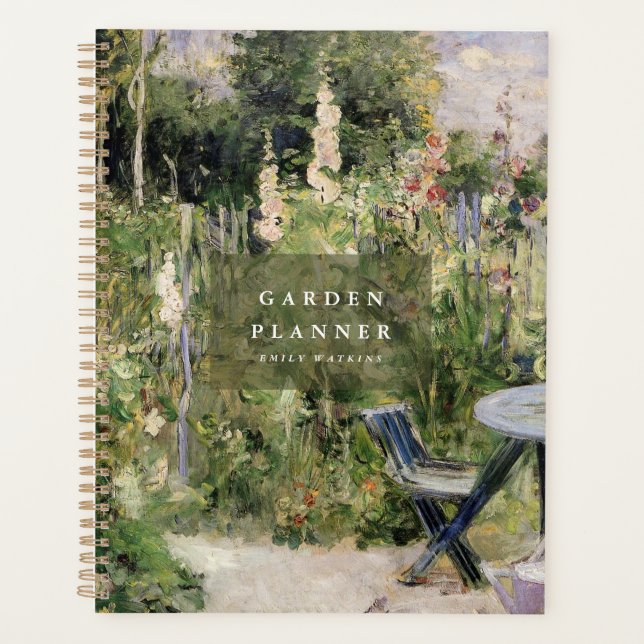 Vintage Impressionist Garden Planner (Front)