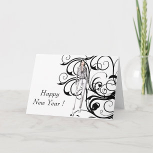 Vintage In Stylish Card