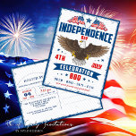 Vintage Independence Day 4th Of July Invitation Postcard<br><div class="desc">Invite your loved ones to your patriotic celebration with these vintage inspired Fourth of July Invitation Postcards. Designed with love by Mylini Design, these individual and unique cards capture the essence of Independence Day with a touch of nostalgia. Embrace the spirit of freedom with the warm, vintage feel and patriotic...</div>
