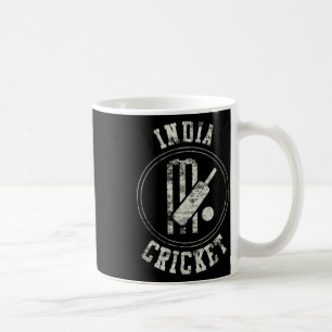 Vintage India Cricket Logo  Coffee Mug