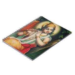 vintage india spiral notebook