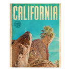 Vintage Indian Canyons Travel Poster