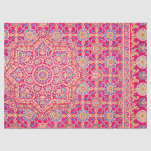 Vintage Indian Embroidery Pattern Tissue Paper