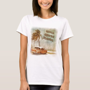 Vintage Indian Shores Beach Scene T-Shirt