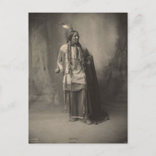 Vintage indian : Six Toes, Kiowa - Postcard