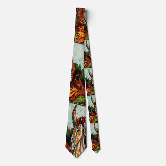 Vintage Indian Tie (Front)