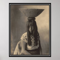 Vintage indian : Yellow Feather, Maricopa -