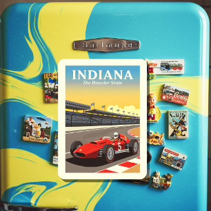Vintage Indiana Magnet