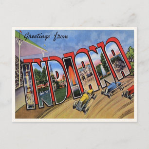 Vintage Indiana Postcard