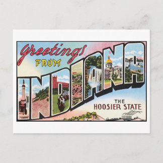 Vintage Indiana Postcard