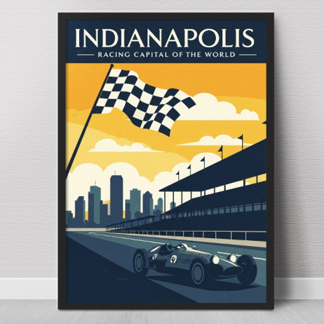 Vintage Indianapolis Poster (Creator Uploaded)