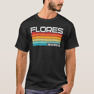 Vintage Indonesia Vacation Travel Asia Flores T-Shirt