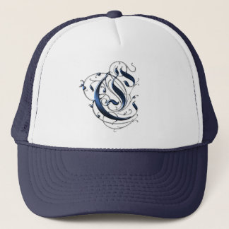 Vintage Initial C Trucker Hat
