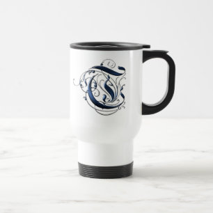 Vintage Initial T Travel Mug