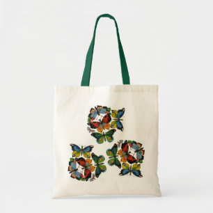 Vintage Insects or Bugs, Beautiful Butterflies Tote Bag